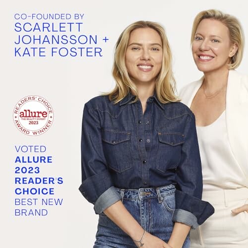 Two women smiling, Allure 2023 Reader's Choice Best New Brand.