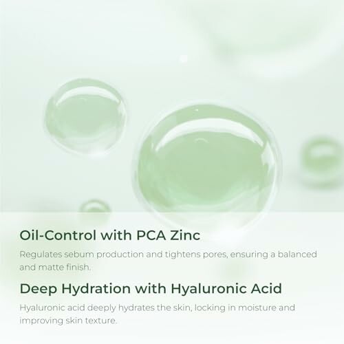 Skincare benefits of PCA Zinc and Hyaluronic Acid.