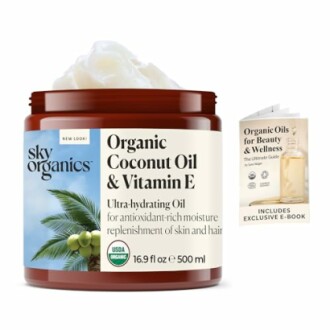 Sky Organics Organic Coconut Oil & Vitamin E