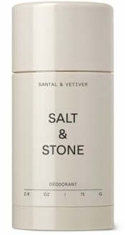 Salt & Stone Santal and Vetiver deodorant stick.